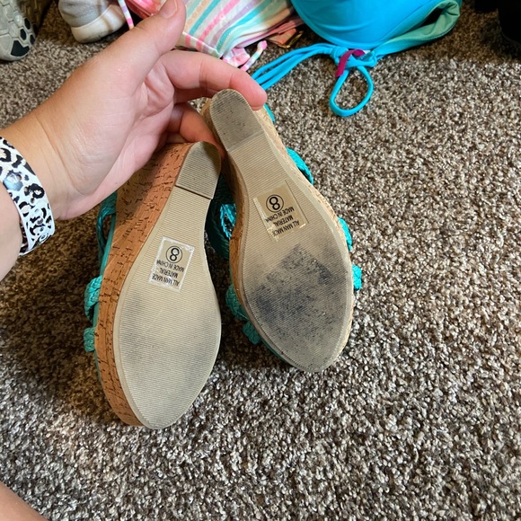 Turquoise wedge - Picture 4 of 5